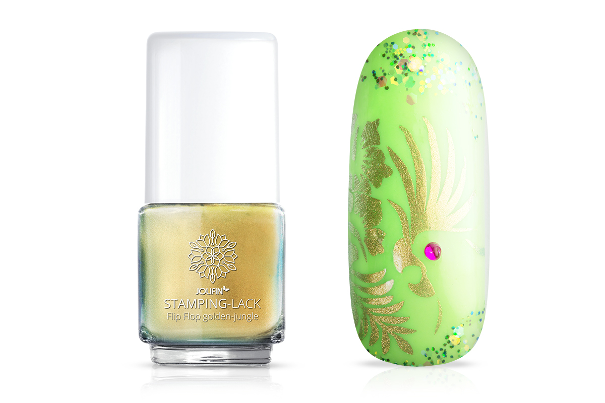 Stamping-Lack - Flip Flop golden-jungle 12ml