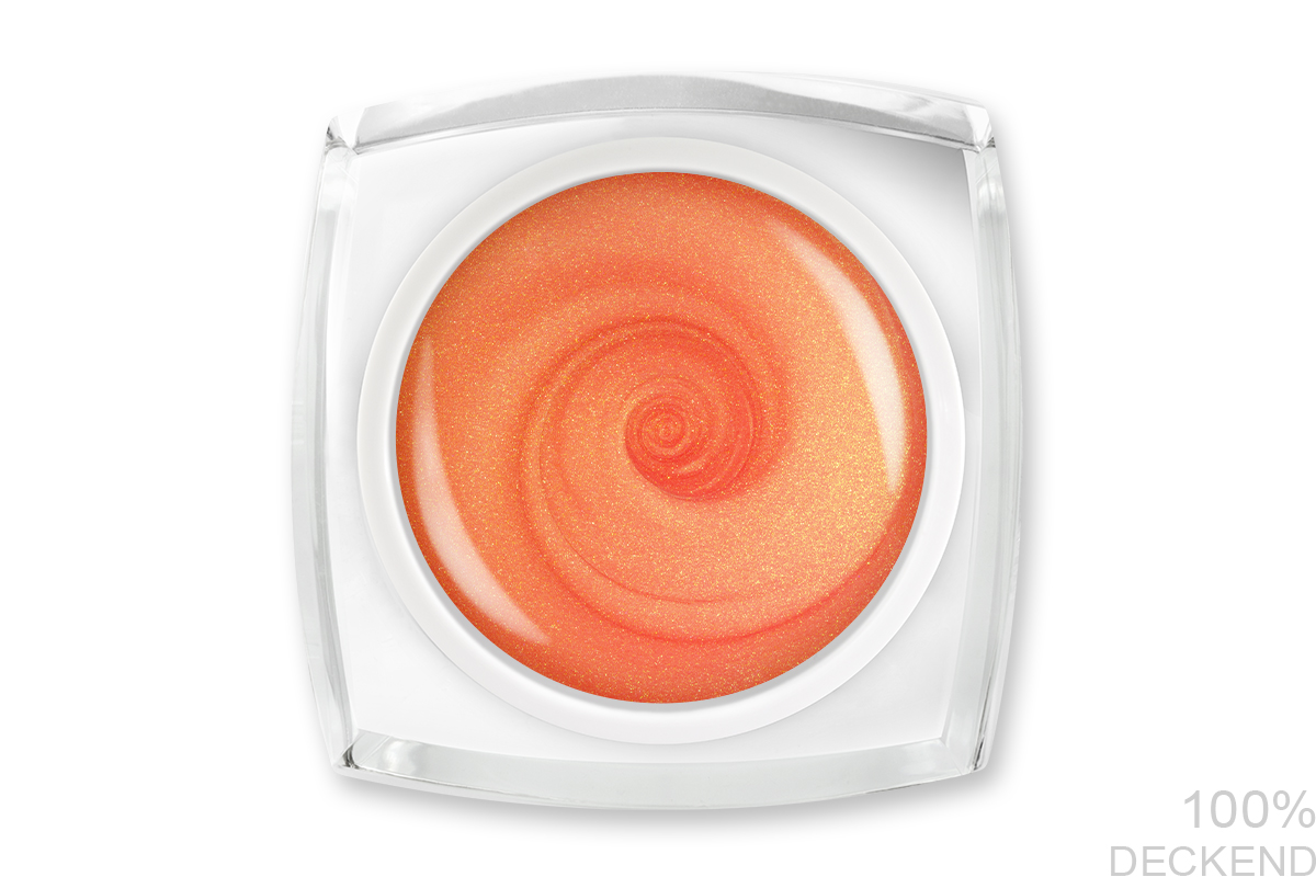 Jolifin LAVENI Farbgel - shiny orange 5ml