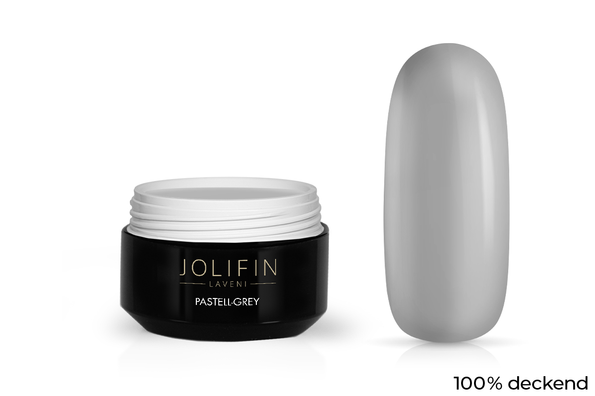 Jolifin LAVENI Colour Gel - pastel-grey 5ml
