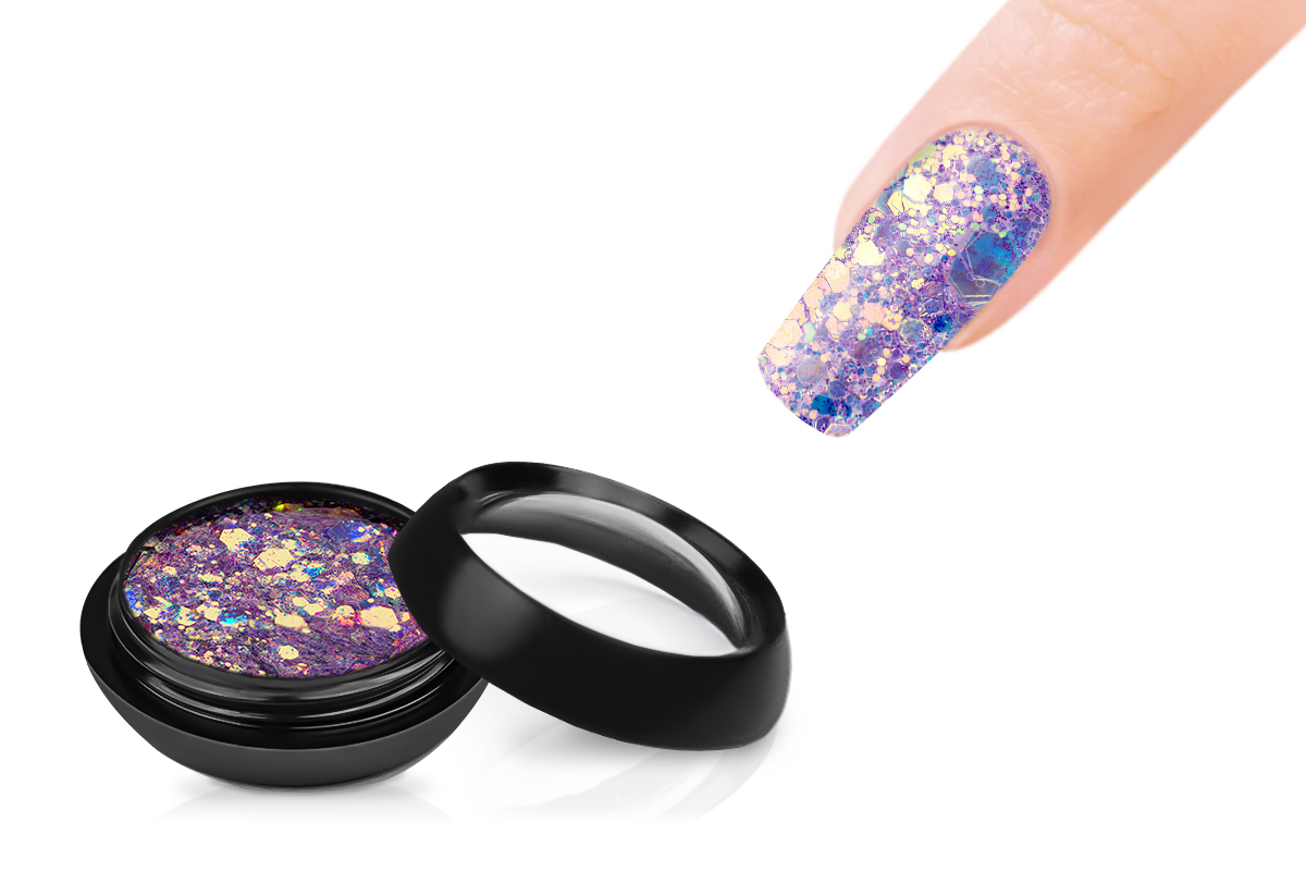 Jolifin LAVENI Mermaid Glitter - purple sunset