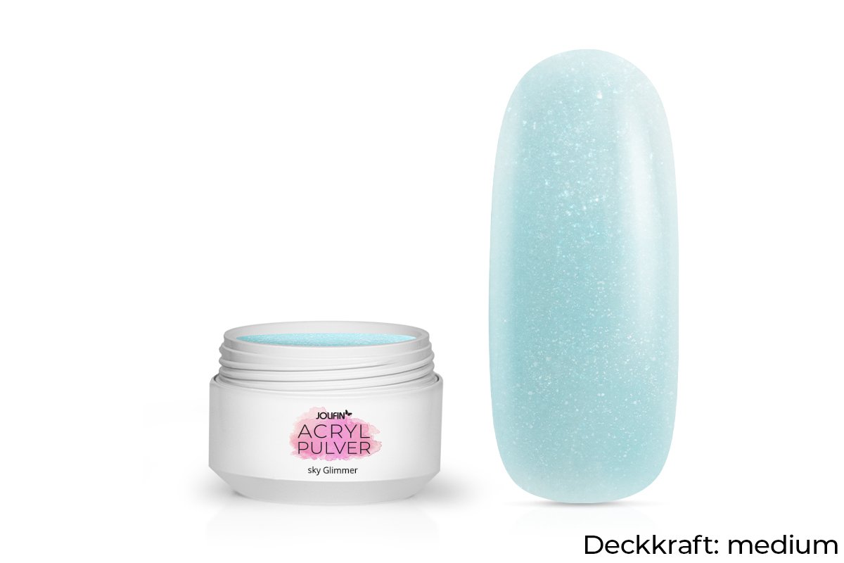 Jolifin Acrylic Colour Powder - sky Glimmer 5g