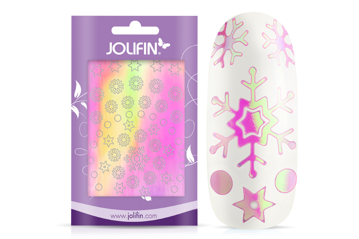 Jolifin Aurora Sticker - Snowflakes sweet candy