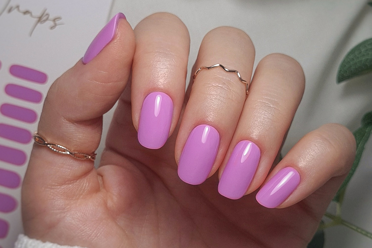 Jolifin LAVENI UV Gel-Wraps - nightshine lavender