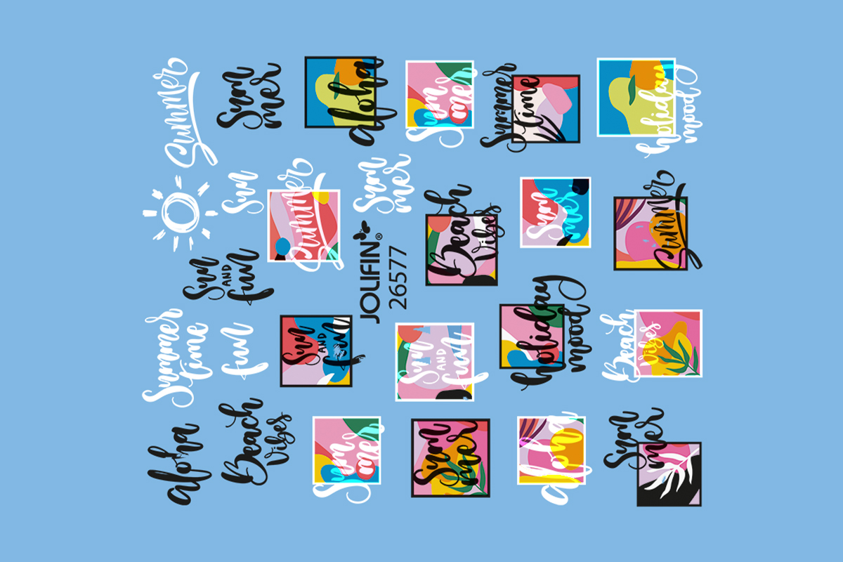 Jolifin Nailart Tattoo - Nr. 58