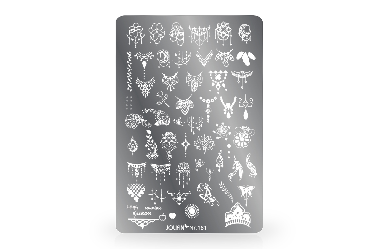 Jolifin Stamping-Schablone - Nr. 181