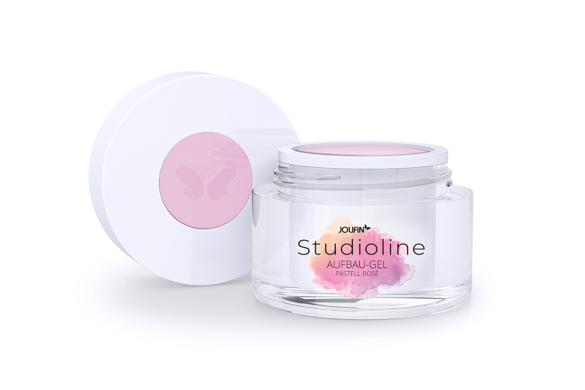 Jolifin Studioline - Aufbau-Gel pastell rosé 5ml