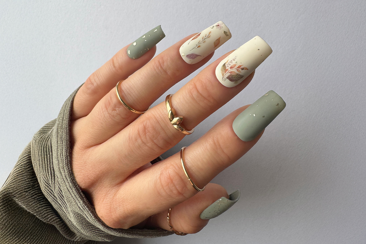 Jolifin LAVENI Shellac - pastell-green nature 10ml