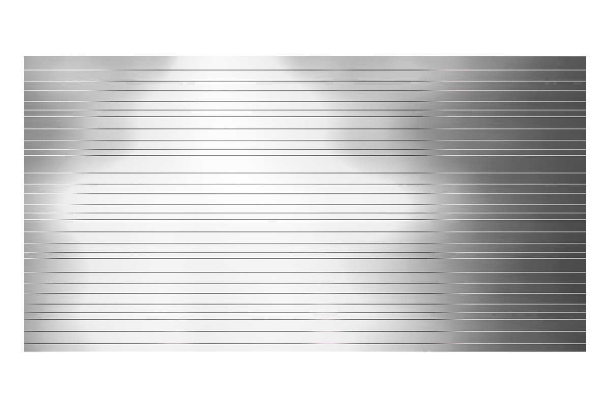 Jolifin Mermaid Sticker - Stripes silver