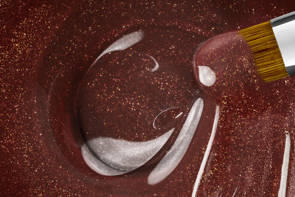 Jolifin colour gel metallic bordeaux 5ml