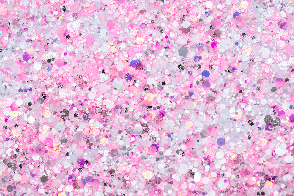 Jolifin LAVENI Crystal Glitter - fancy pink