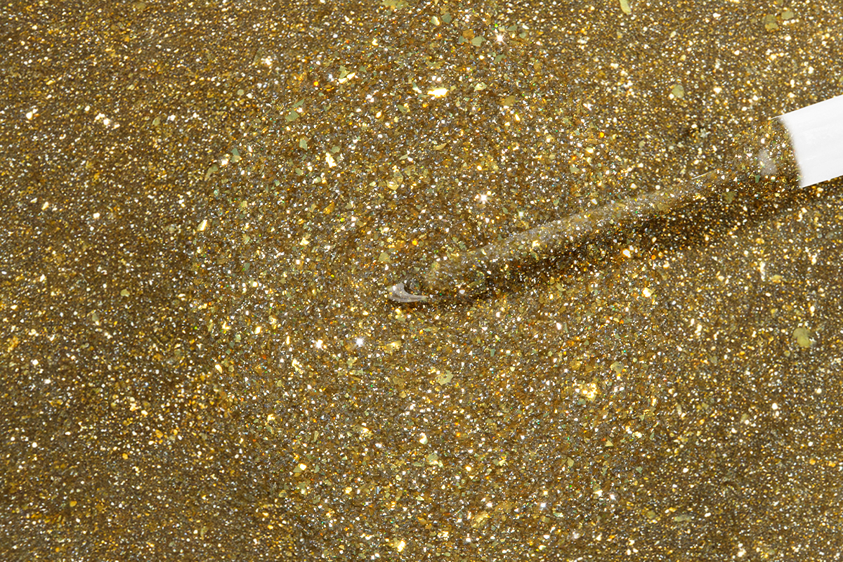 Jolifin LAVENI Shellac Fineliner - FlashOn reflection gold 10ml