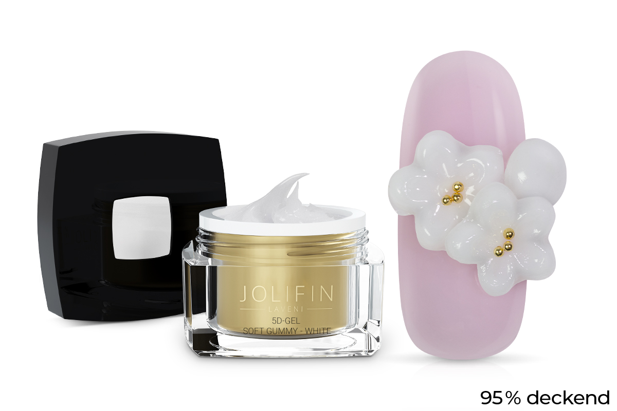 Jolifin LAVENI 5D-Gel Soft Gummy - white 5ml
