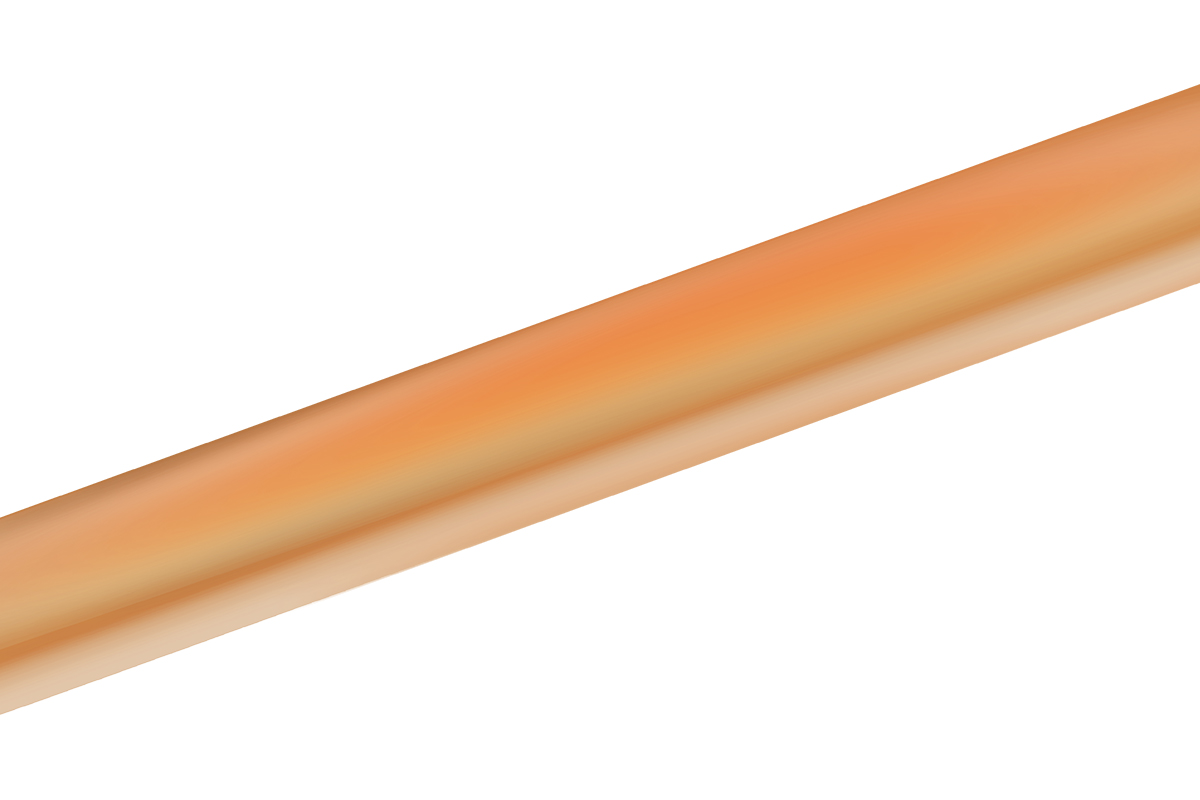 Jolifin Pinstripes chrome copper - 2mm