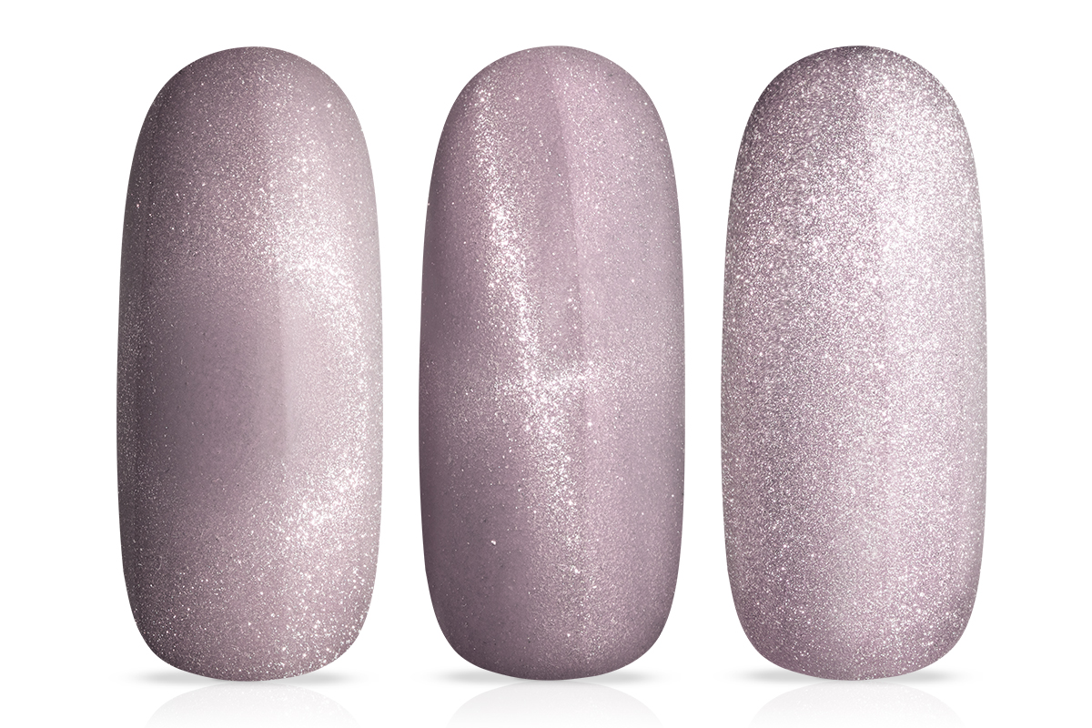 Jolifin LAVENI Shellac - Cat-Eye nude-lavender 10ml