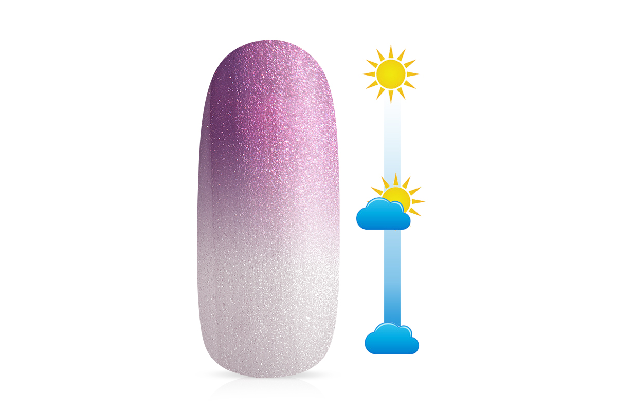 Jolifin Solar Farbgel purple Glimmer 5ml