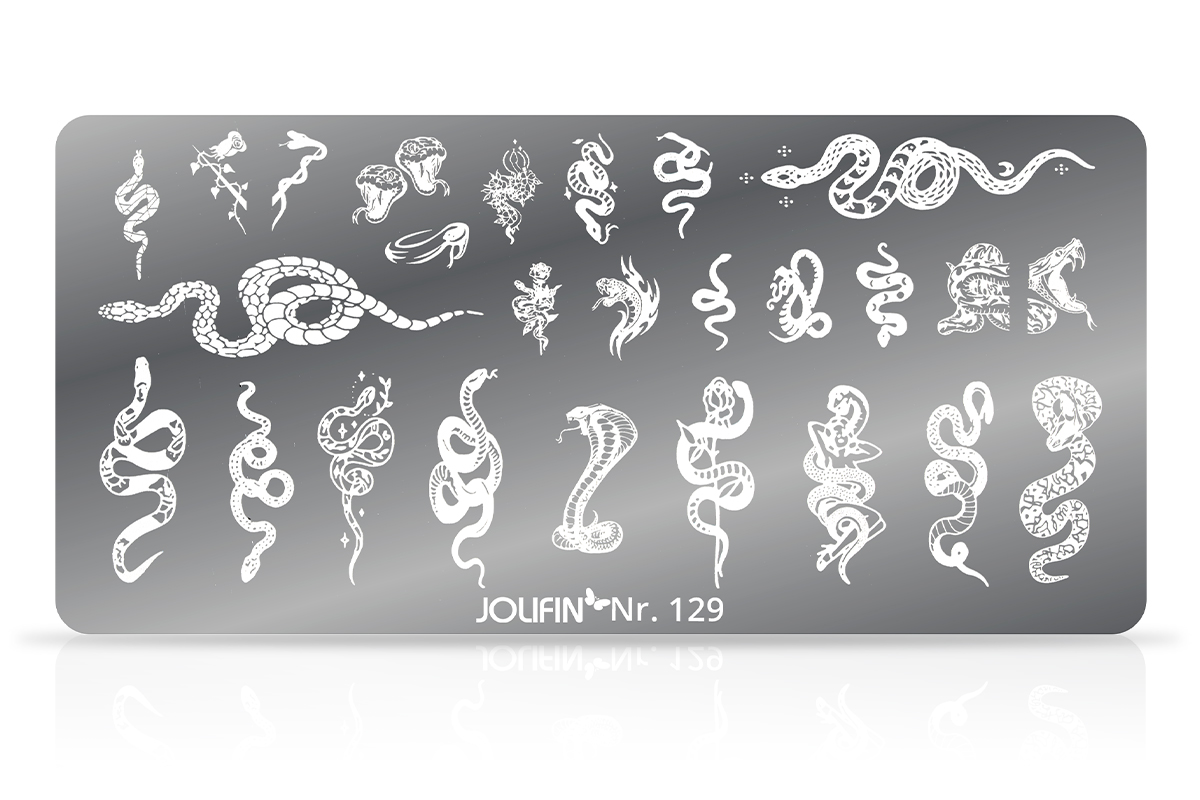 Jolifin Stamping-Schablone Nr. 129