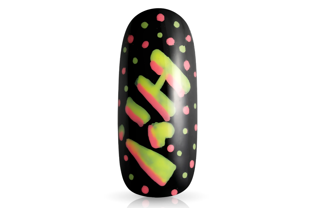 Jolifin LAVENI 3D Nailart-Pen - neon-coral