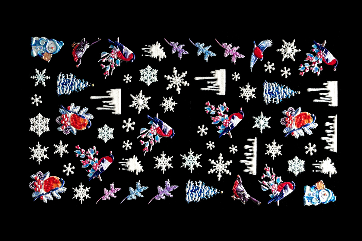 Jolifin LAVENI 3D Sticker - Christmas Nr. 6 