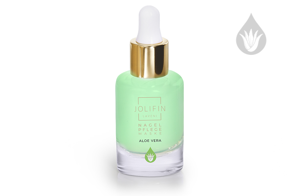 Jolifin LAVENI Nagelpflege-Maske - Aloe Vera 10ml 