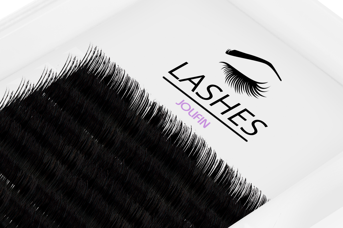 Jolifin Lashes - SingleBox 8mm - Volumen C-Curl 0,05