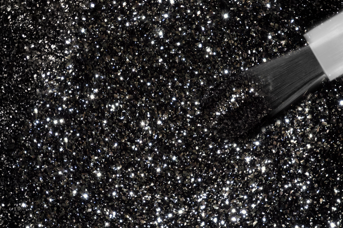 Jolifin LAVENI Shellac - super shine black 10ml