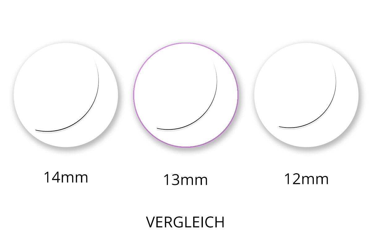 Jolifin Lashes - SingleBox 13mm - Volume D-Curl 0,05
