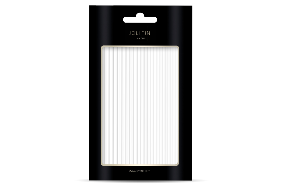 Jolifin LAVENI XL Sticker - Stripes white