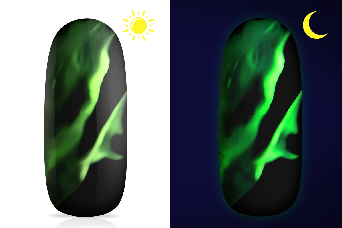 Jolifin LAVENI Pastell-Neon Pigment - Nightshine green