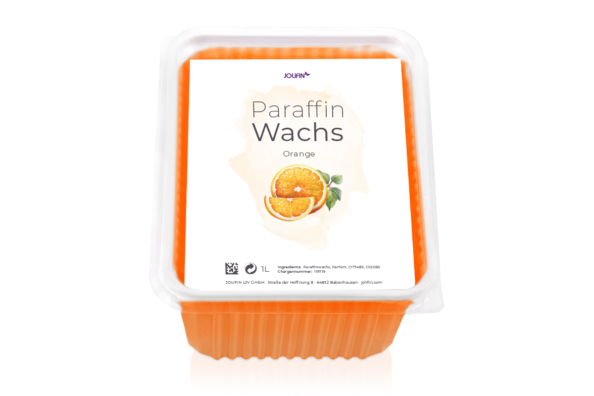 Jolifin Paraffin Wax Block - Orange 1L