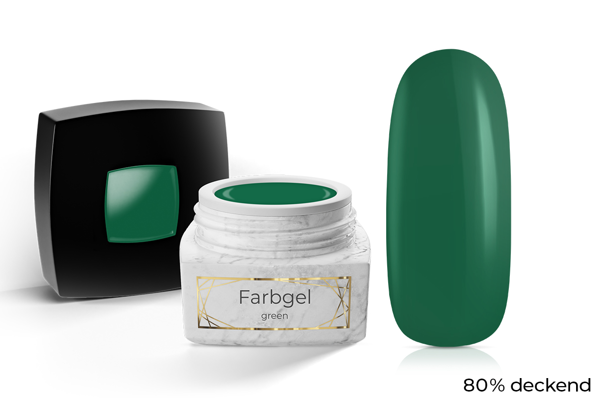 Jolifin LAVENI PRO Farbgel - green 5ml