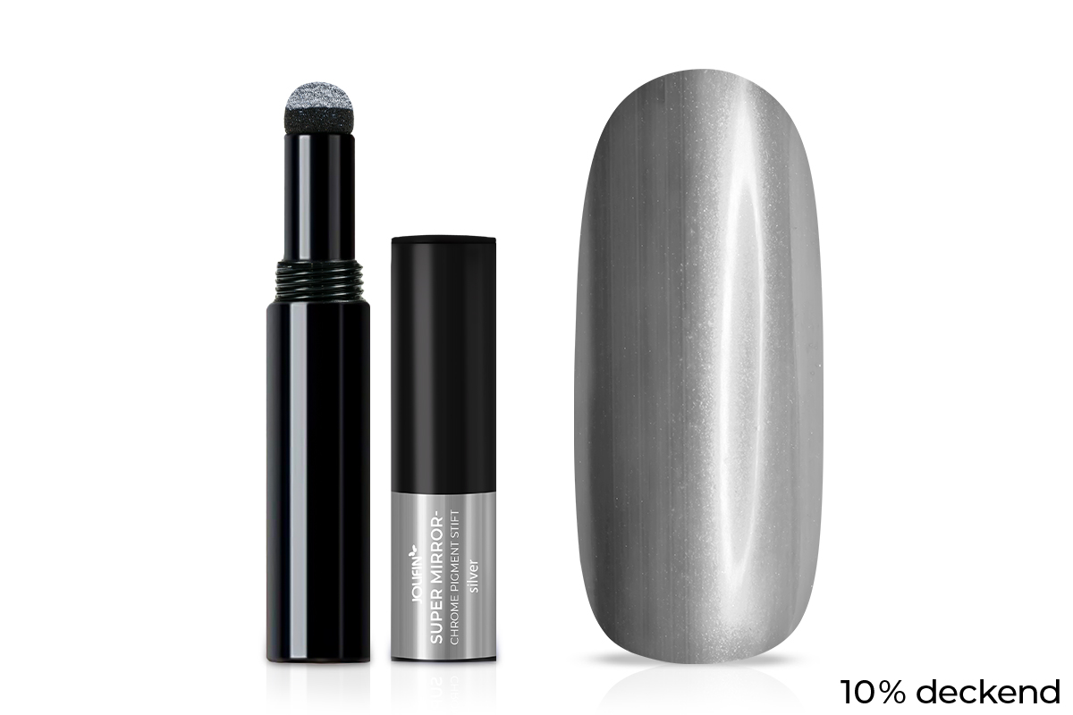 Jolifin Super Mirror-Chrome Pigment Stift - silver