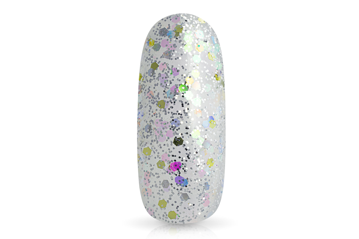 Jolifin LAVENI Farbgel - infinity crystal Glitter 5ml