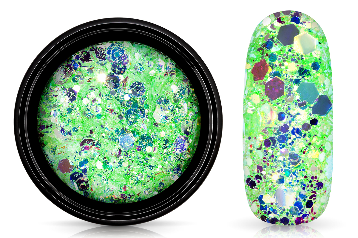 Jolifin LAVENI Mermaid Glitter - lime pie