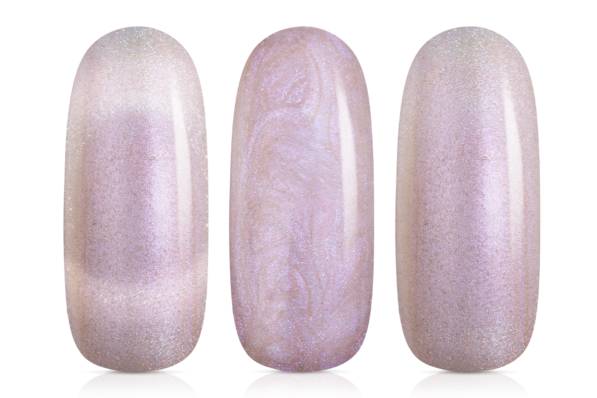 Jolifin LAVENI Shellac - Cat-Eye pearl rosy 10ml