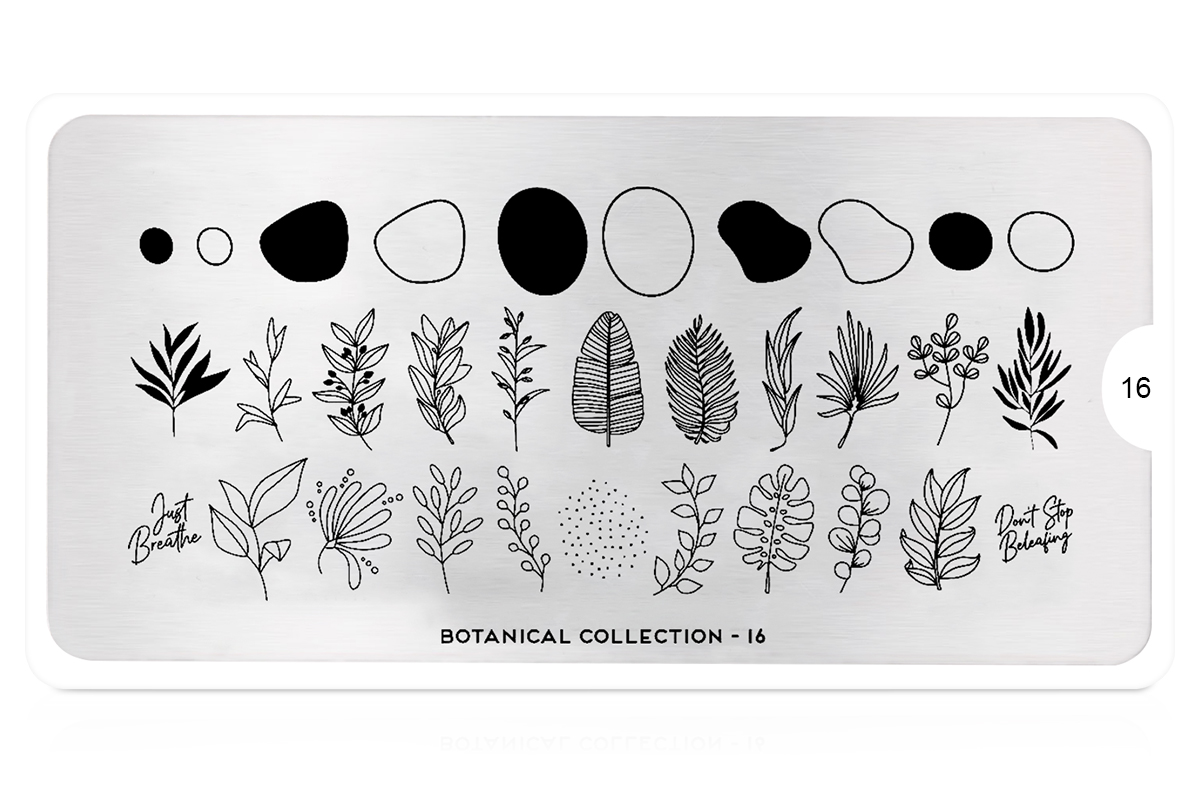 MoYou-London Schablone Botanical Collection 16