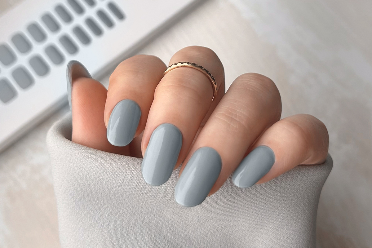 Jolifin LAVENI UV Gel-Wraps - grey