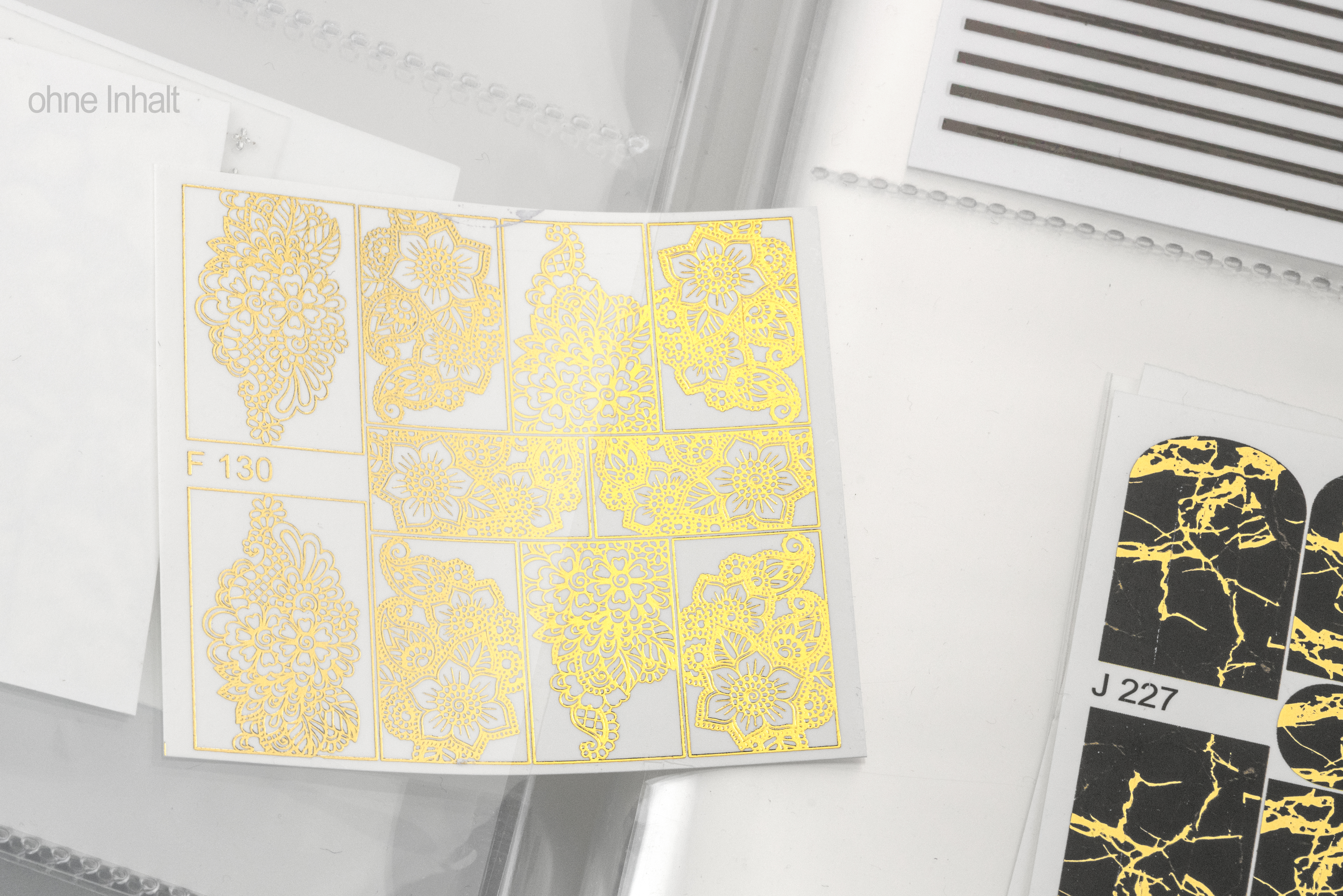 Jolifin Aufbewahrung für Sticker & Tattoos - 80 Einschübe
