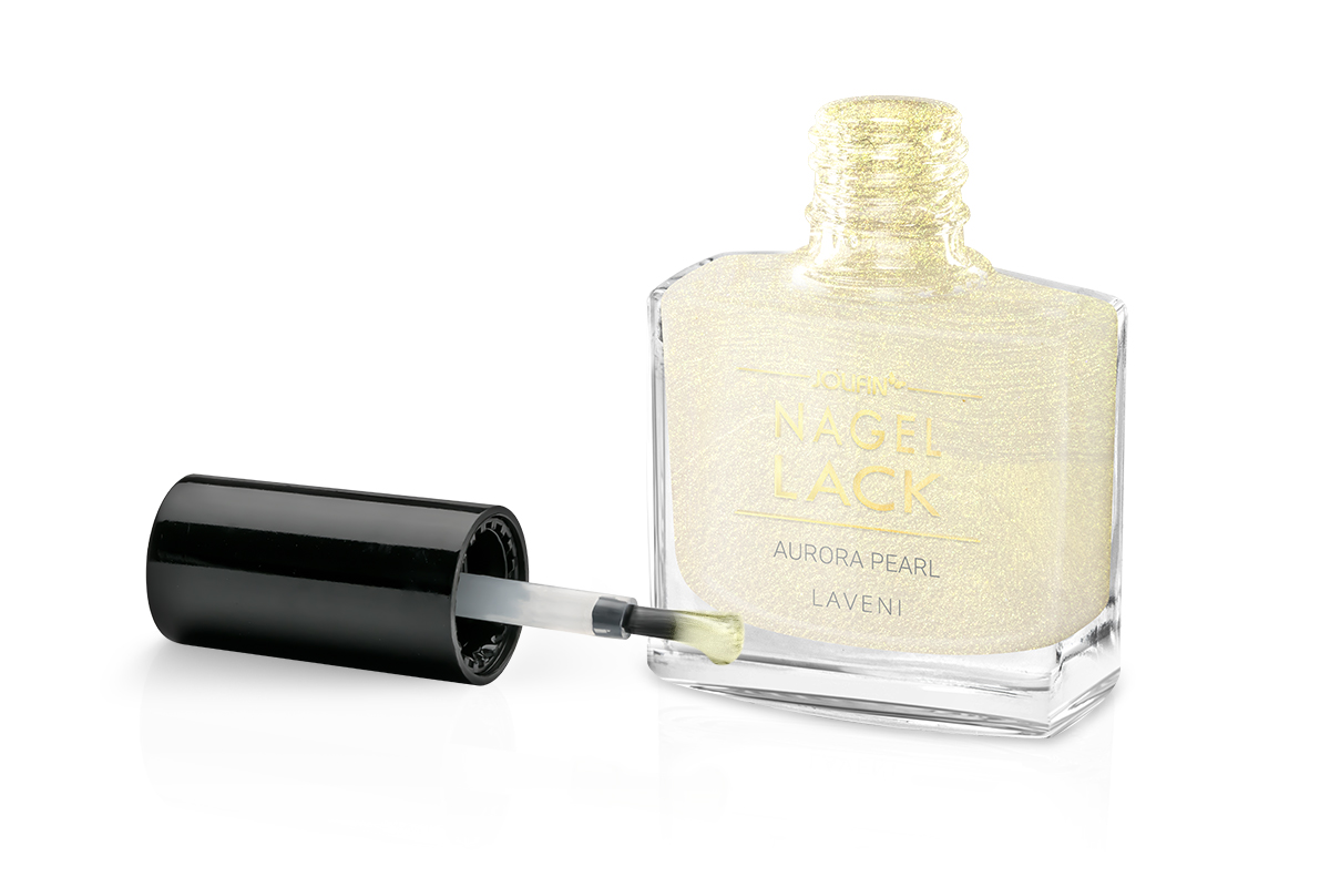 Jolifin LAVENI Nagellack - aurora pearl 9ml