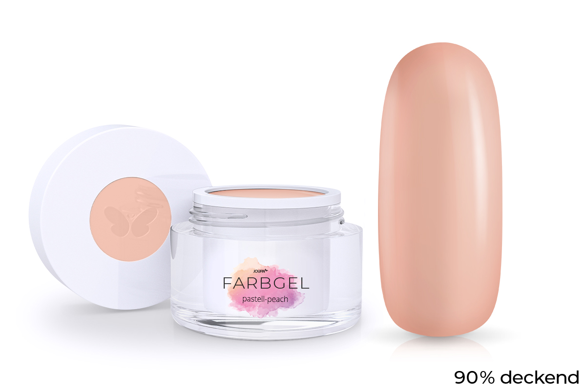 Jolifin Farbgel pastell-peach 5ml
