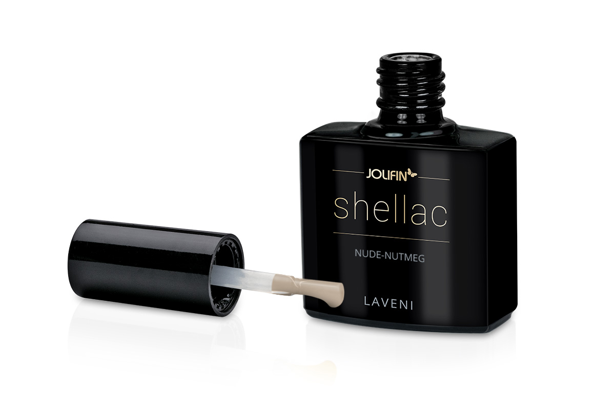 Jolifin LAVENI Shellac - nude-nutmeg 10ml