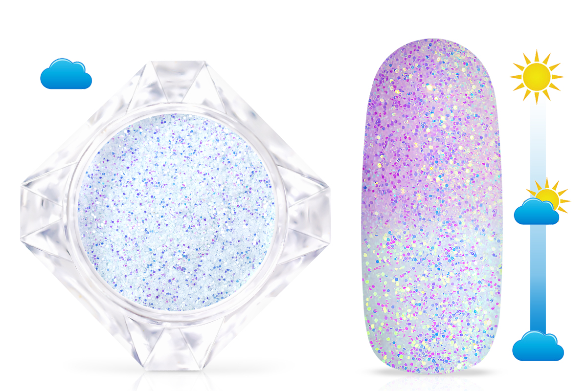 Jolifin LAVENI Solar Glitterpuder - sky-purple