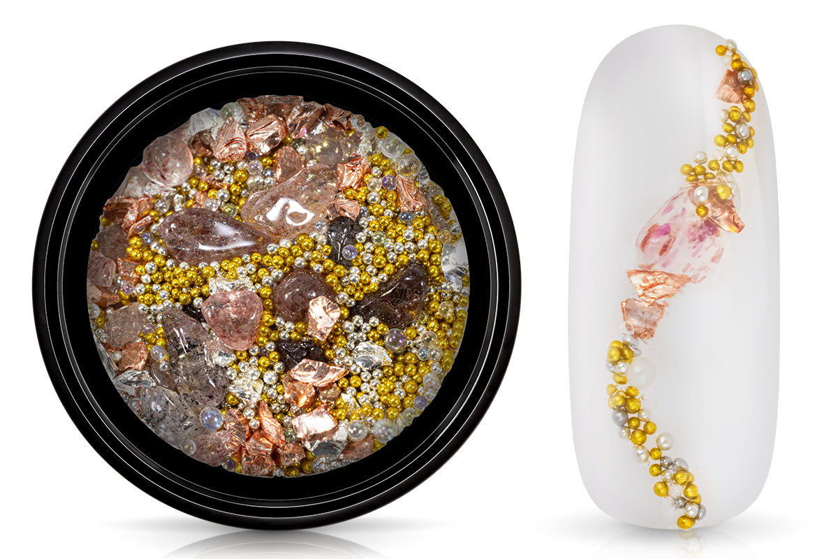 Jolifin LAVENI Luxury Nail-Art Mix - rosy vintage