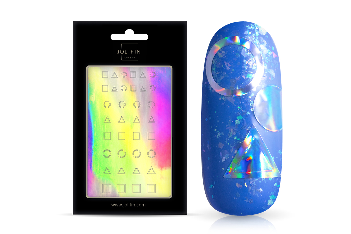 Jolifin LAVENI XL Sticker - Symbols hologram no. 1