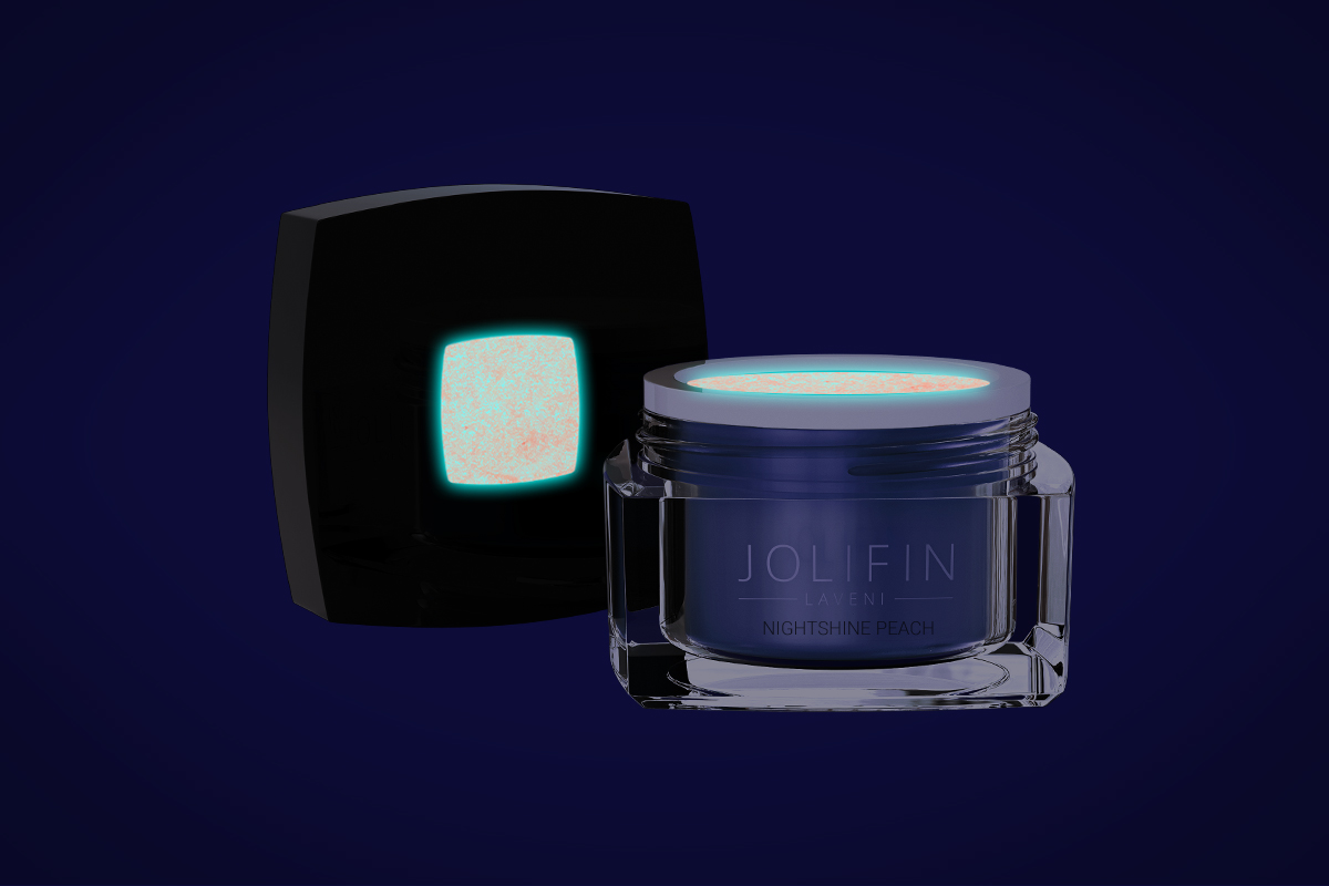 Jolifin LAVENI Farbgel - nightshine peach 5ml