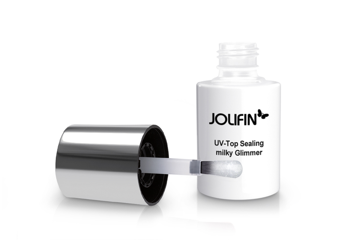 Jolifin Studioline UV Top-Sealing - milky Glimmer 11ml