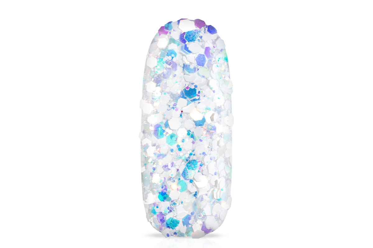 Jolifin Candy Glitter - white