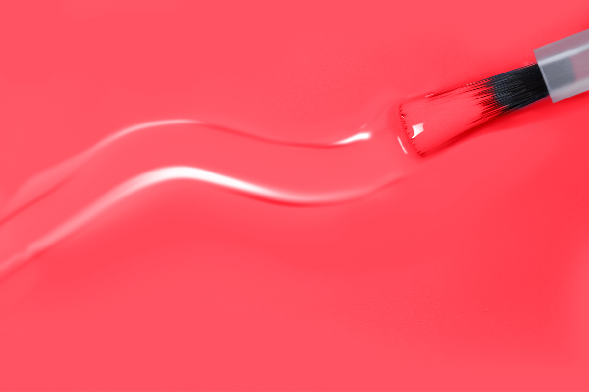 Jolifin LAVENI Shellac - electric neon-peach 10ml