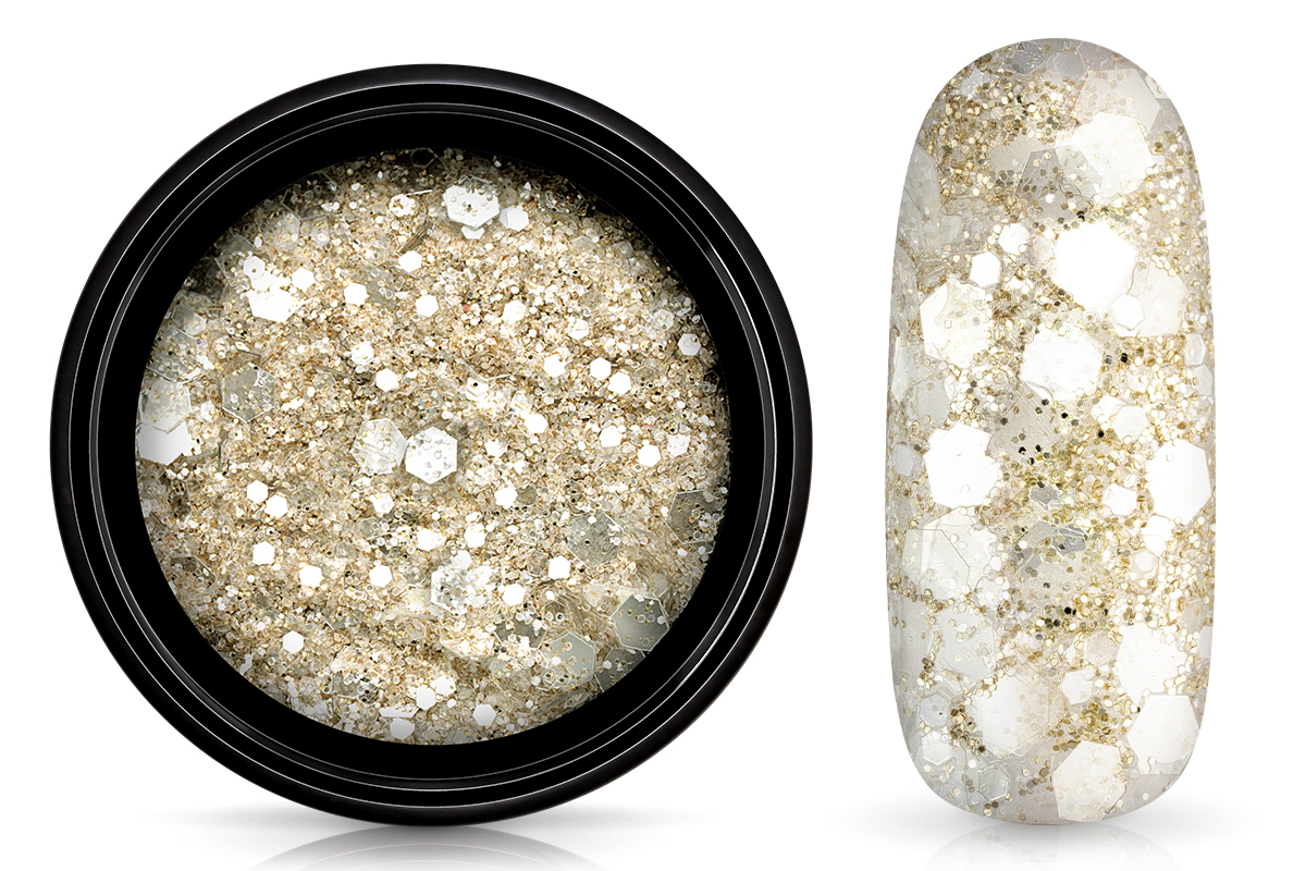 Jolifin LAVENI Crystal Glitter - pastell-gold