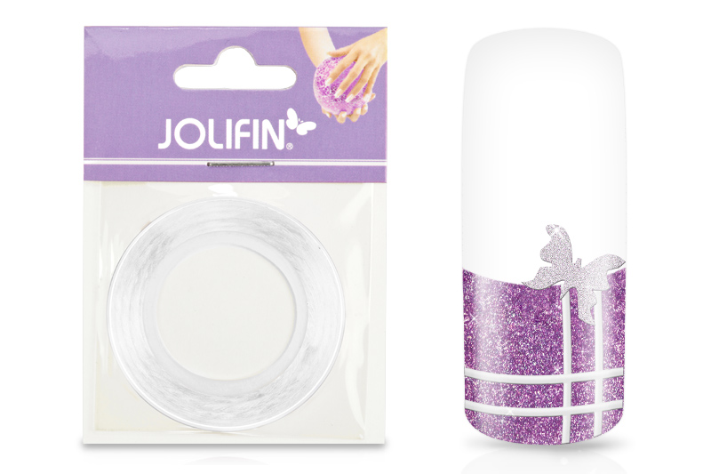 Jolifin Nailart Pinstripes weiß