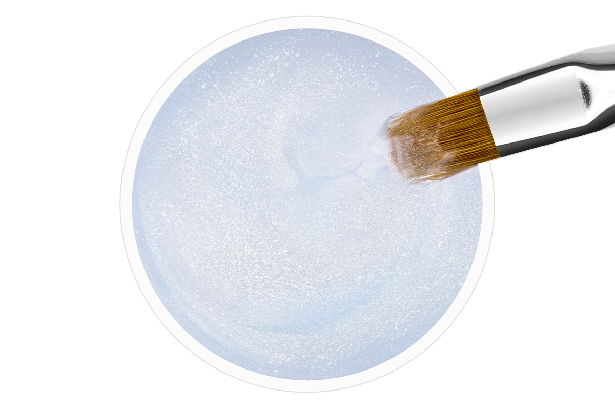 Jolifin Studioline Refill - Sealing gel silver mica 5ml